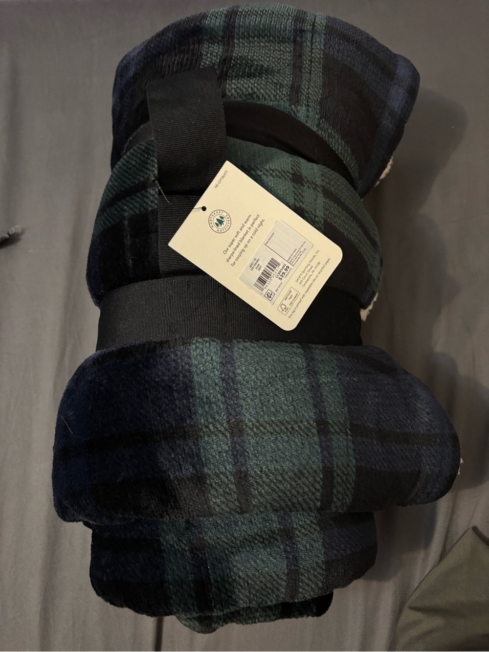 NEW Northeast Outfitters Cozy Sherpa Blanket